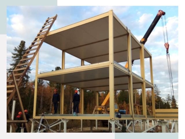 Строительство модульных здания Ялта