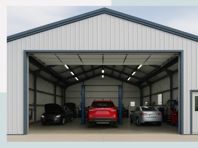 Ангары из сэндвич панелей от 613 руб. в Ялта