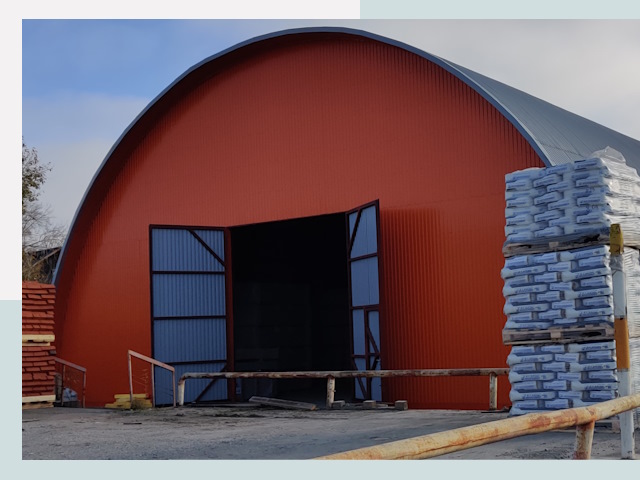 Полукруглые ангары по цене от 613 руб. в Ялта