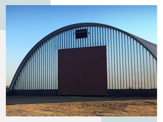 Арочные ангары в Ялте