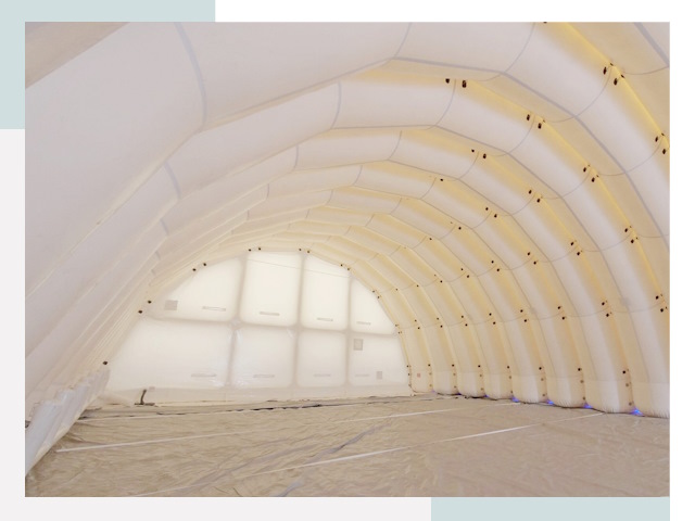 Пневмокаркасные ангары в Ялте