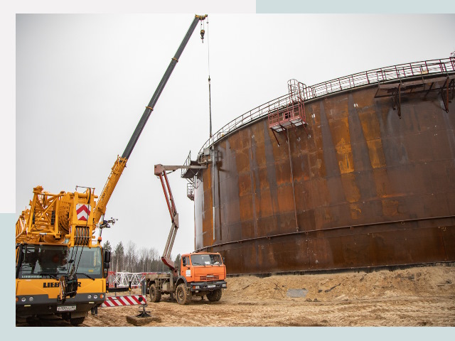 Монтаж резервуаров в Ялте от 613 руб. за м³