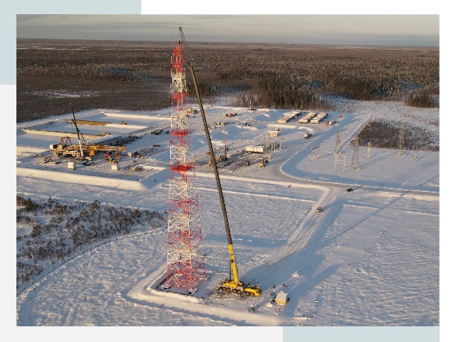 Мачты связи в Ялте