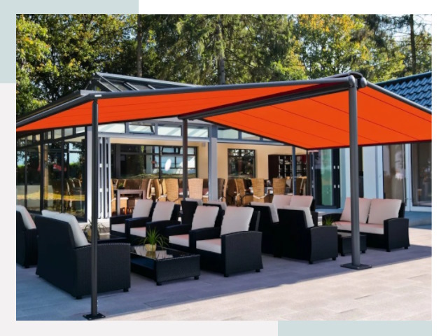 Навесы для кафе и ресторанов в Ялте