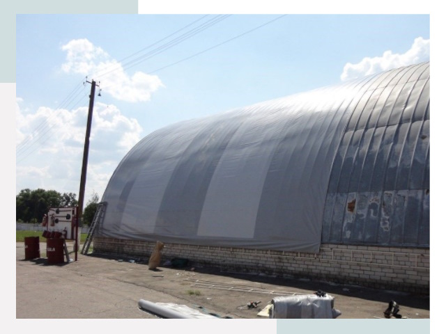 Ремонт ангаров в Ялте